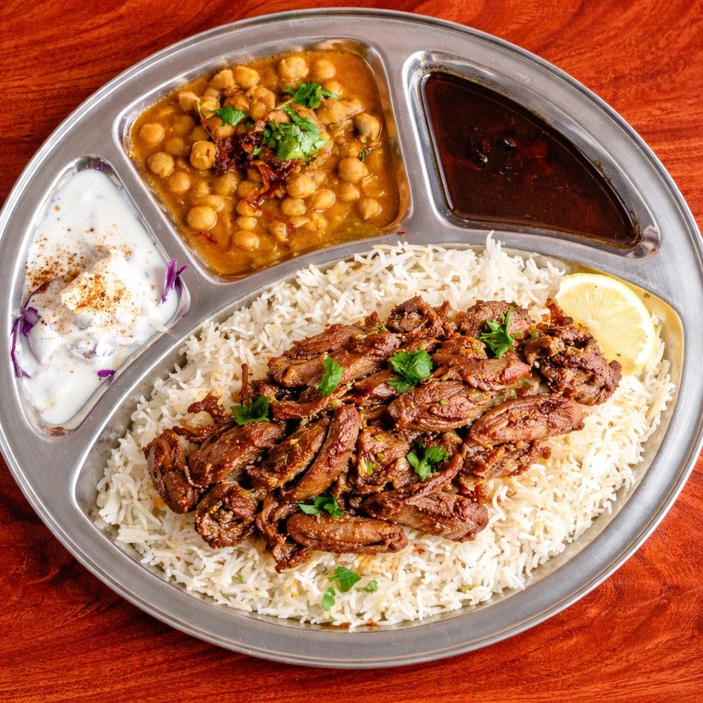 Thin Slice Grilled Beef.