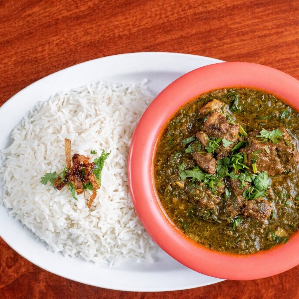 Saag Gosht.