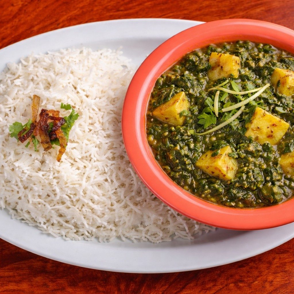 Aloo Palak.