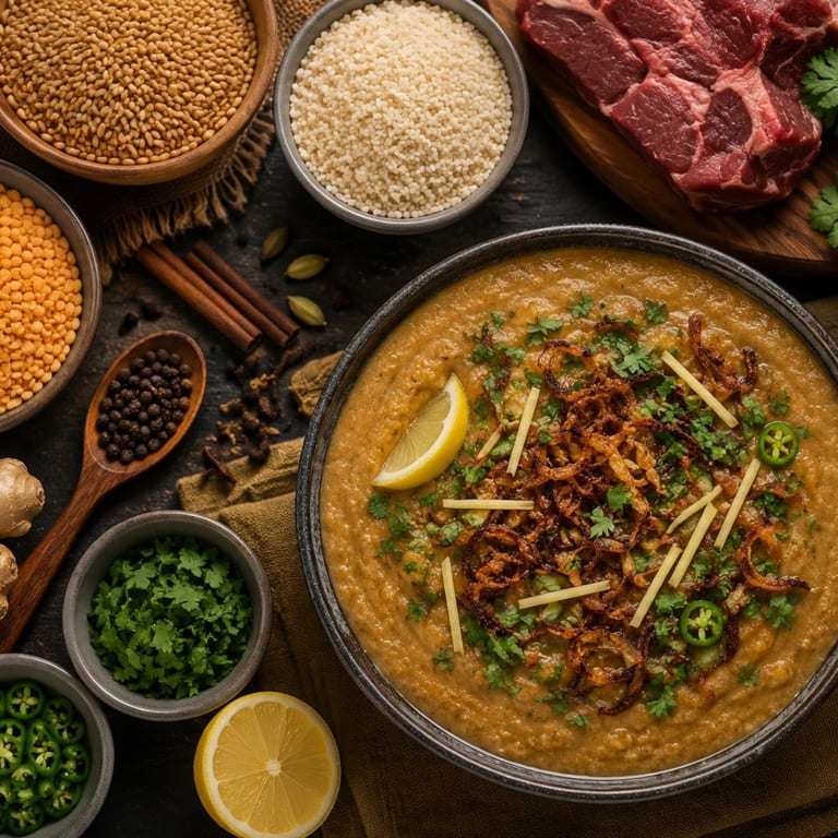 Key Ingredients in Our Beef Haleem
