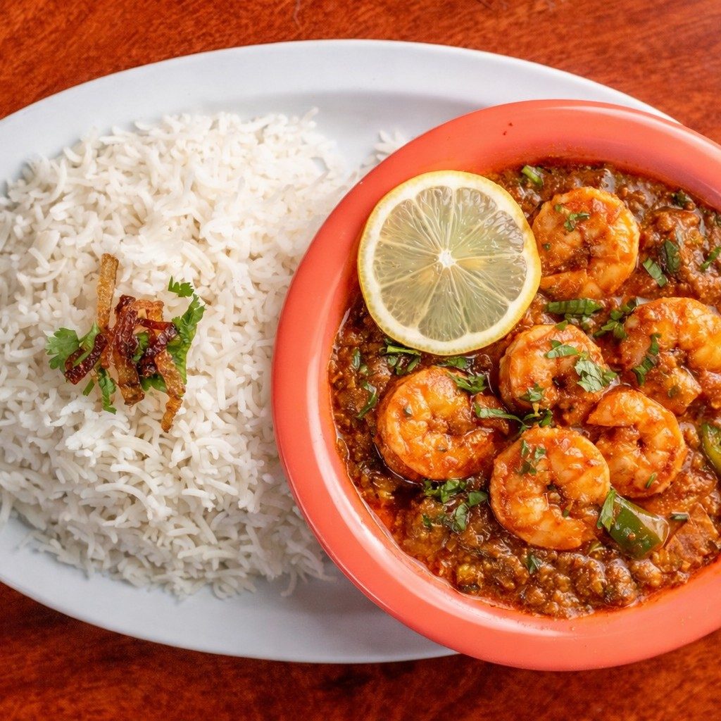 Prawn Masala.