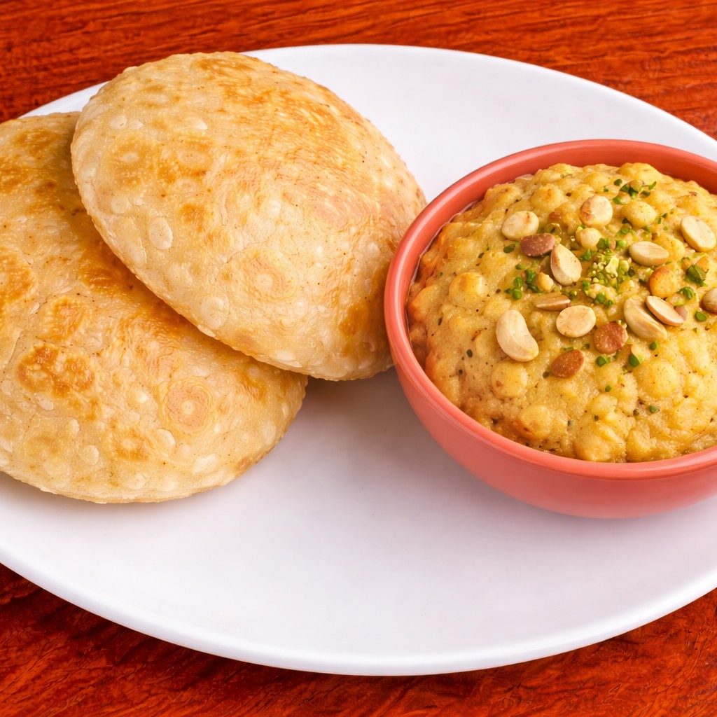 Halwa Poori.